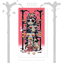 Load image into Gallery viewer, Gacha x Twei Giclee Print Presale
