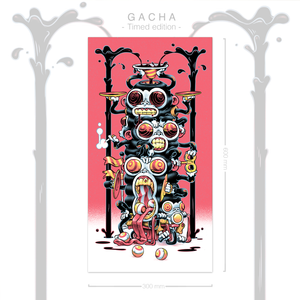 Gacha x Twei Giclee Print Presale