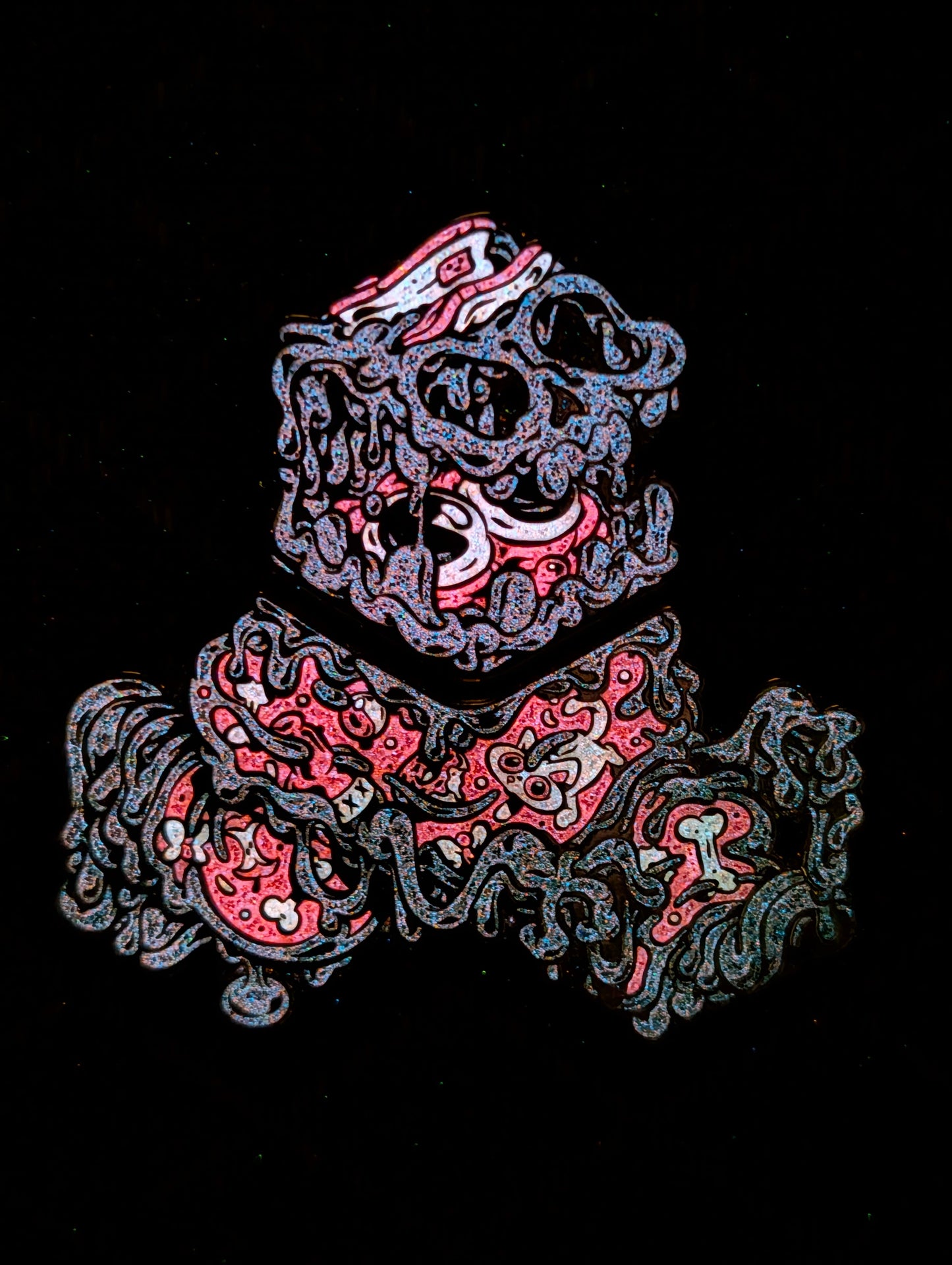 LE 5 GOLD PLATED VARIANT GLOW IN DARK PHOTO 