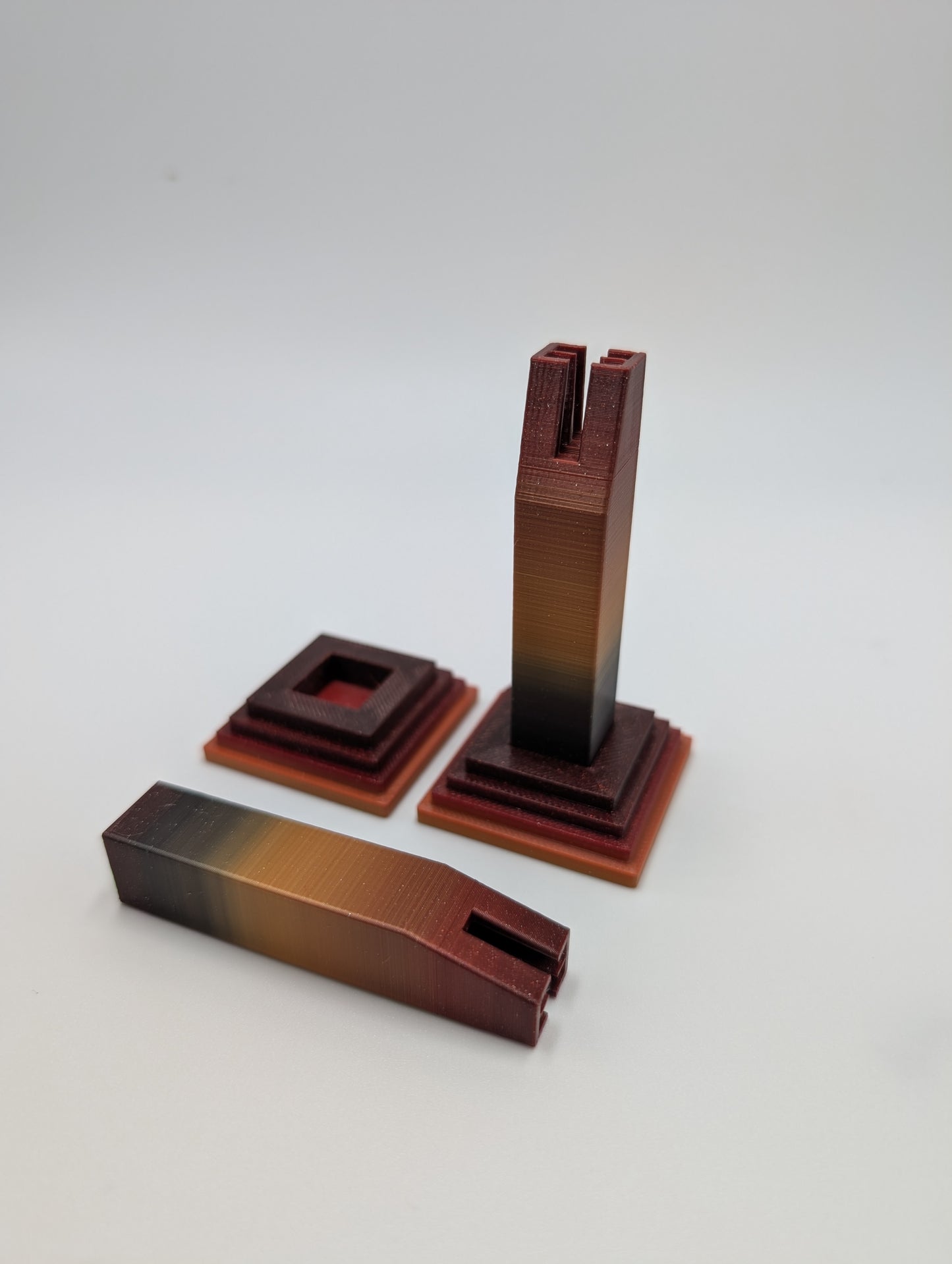 Obelisk 3D printed Hat Pin Stand