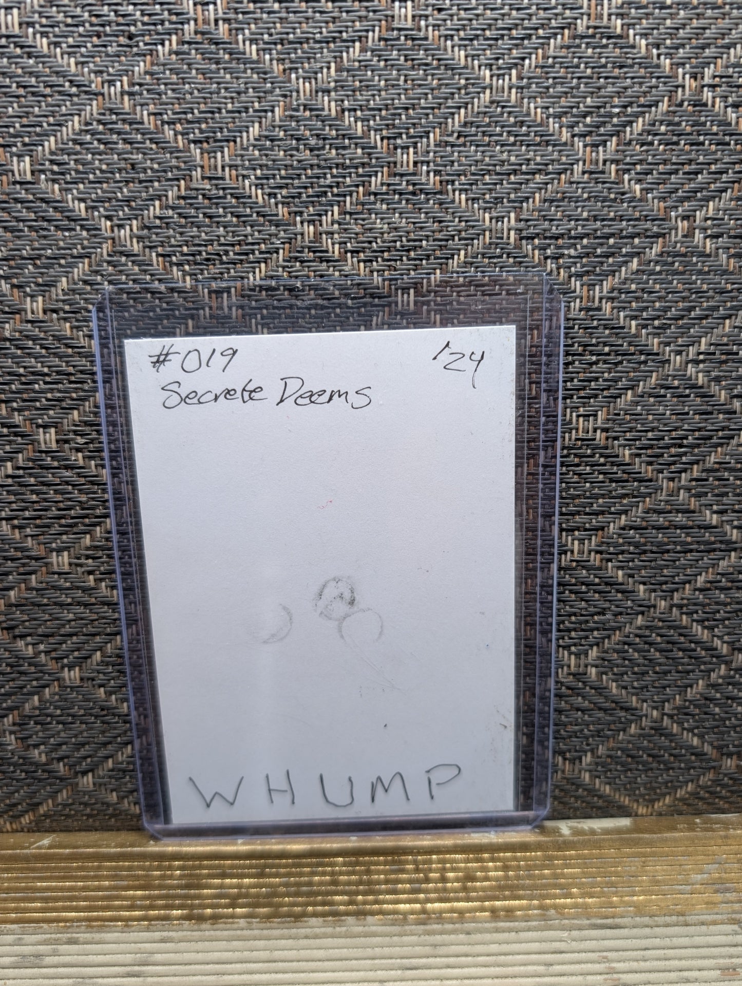 WHUMP SKETCH CARD