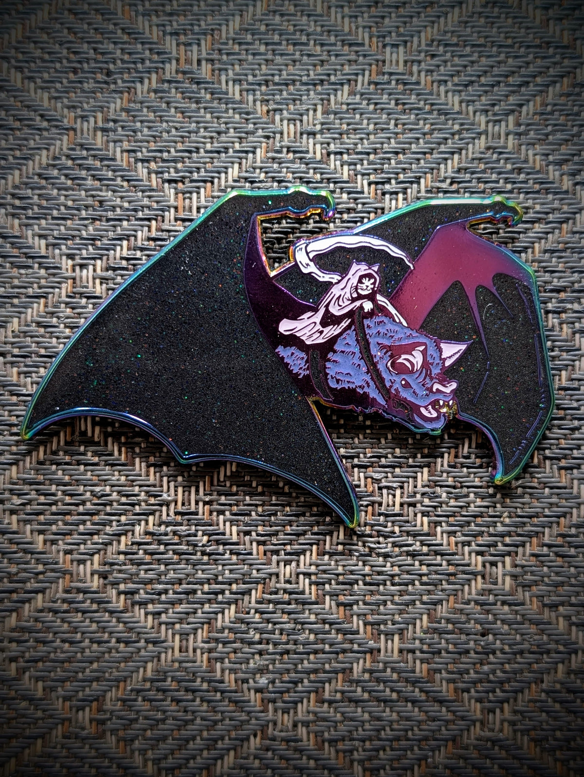 Reapuur v2 x Whump — Glow-in-the-Dark Hatpin