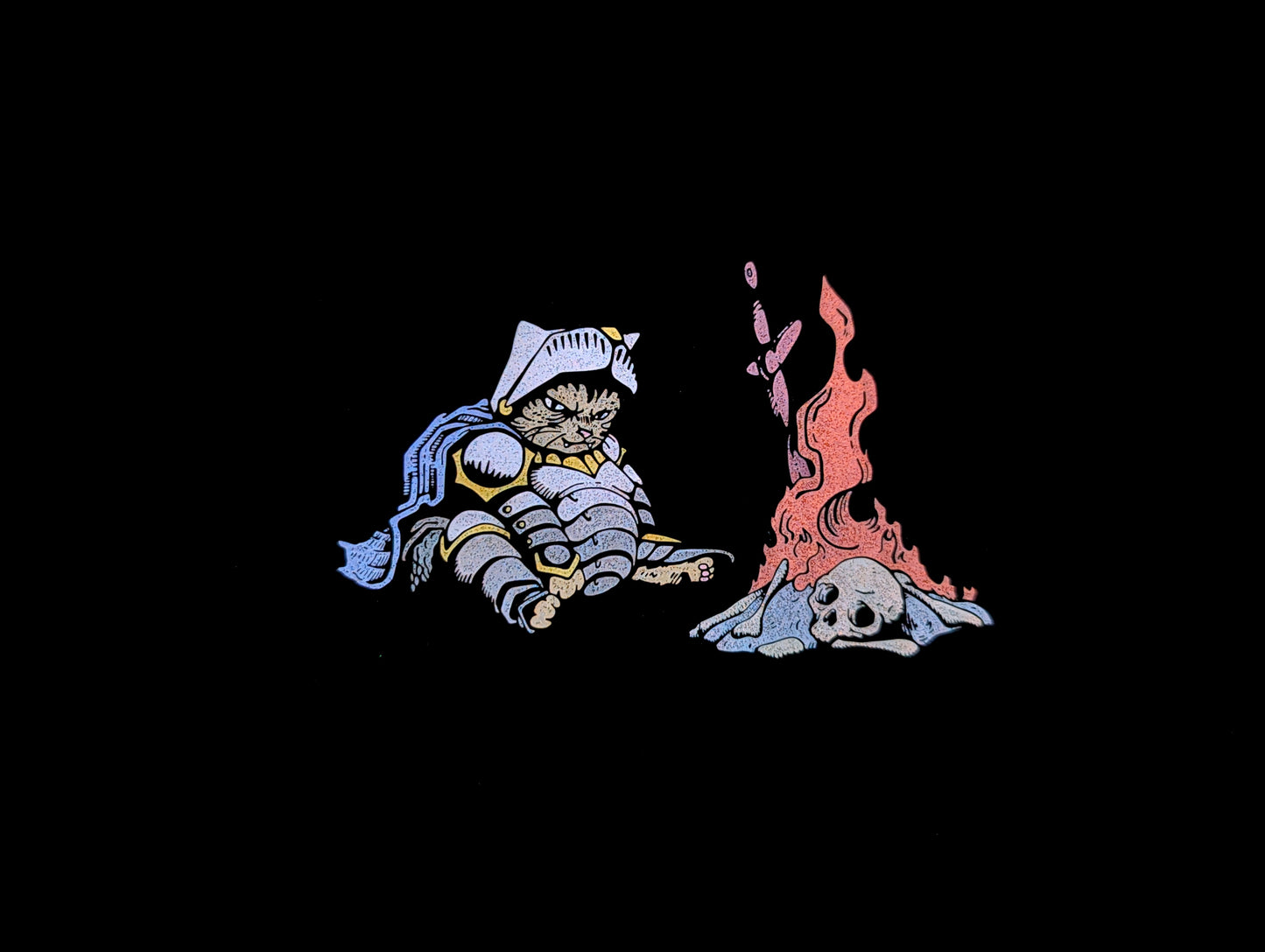 Knight kitty