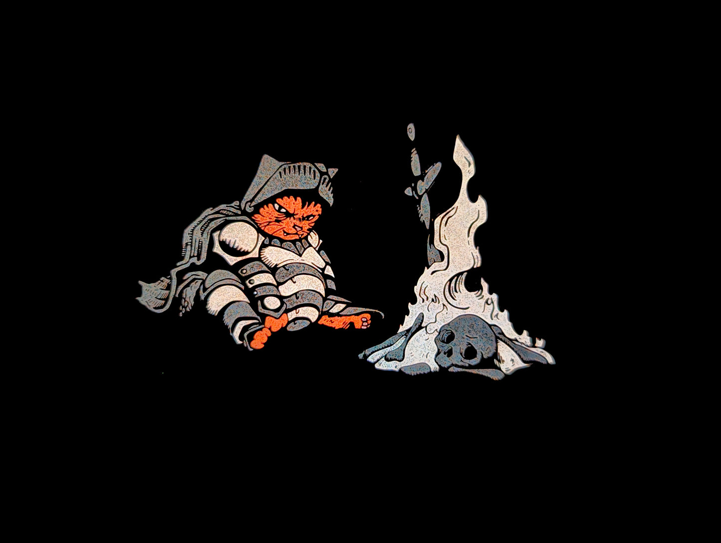 Knight kitty